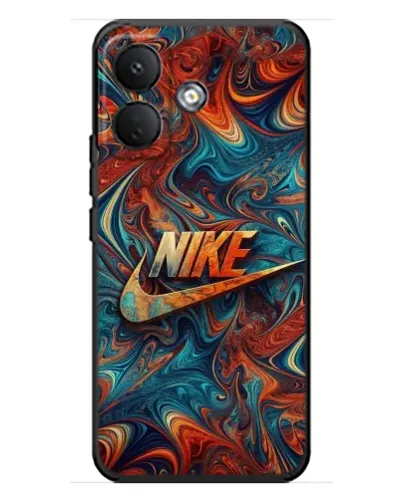 Чохол для Xiaomi Poco X8 з картинкою «Nike в абстракції»