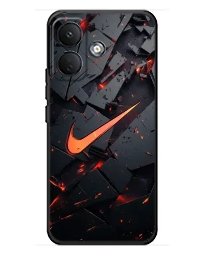Чохол для Xiaomi Poco X8 з картинкою «Nike — ефект розломів»