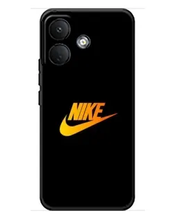 Чохол для Xiaomi Poco X8 з картинкою «Золотий логотип Nike»