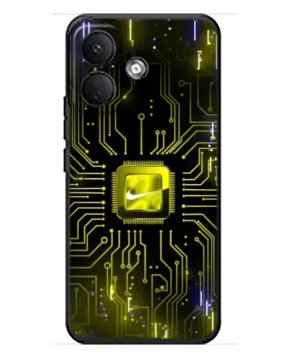 Чохол для Xiaomi Poco X8 з картинкою «Nike — золота іскра»