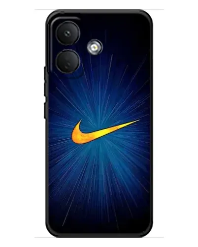 Чехол для Xiaomi Poco X8 с картинкой «Синий пульс Nike» Чехол для Xiaomi Poco X8 с картинкой «Синий пульс Nike»