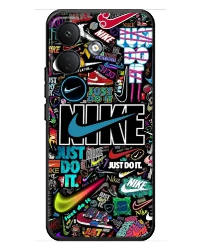 Чехол для Xiaomi Poco X8 с картинкой «Яркий коллаж Nike» Чехол для Xiaomi Poco X8 с картинкой «Яркий коллаж Nike»