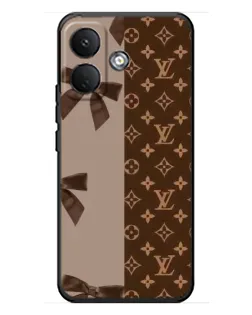 Чохол для Xiaomi Poco X8 з картинкою «Louis Vuitton — банти»