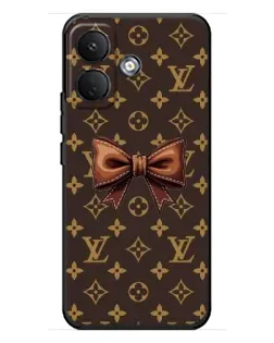 Чохол для Xiaomi Poco X8 з картинкою «LV з бантом»