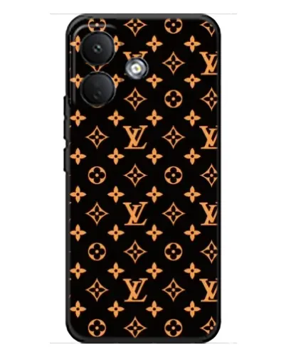 Чехол для Xiaomi Poco X8 с картинкой «Золотая монограмма LV» Чехол для Xiaomi Poco X8 с картинкой «Золотая монограмма LV»