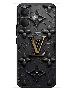 Чохол для Xiaomi Poco X8 з картинкою «Шкіряна текстура LV»