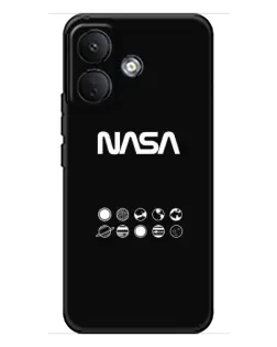 Чохол для Xiaomi Poco X8 з картинкою «NASA — технічний принт»