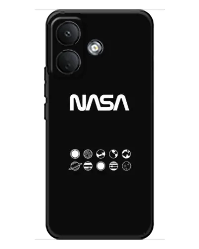 Чехол для Xiaomi Poco X8 с картинкой «NASA — технический принт» Чехол для Xiaomi Poco X8 с картинкой «NASA — технический принт»