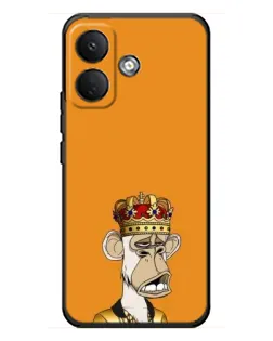 Чохол для Xiaomi Poco X8 з картинкою «Золота мавпа Bored Ape»