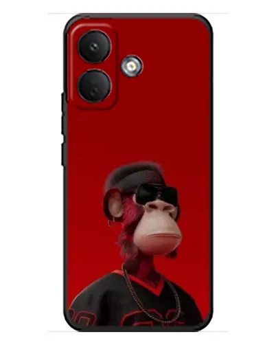 Чехол для Xiaomi Poco X8 с картинкой «Bored Ape в красном» Чехол для Xiaomi Poco X8 с картинкой «Bored Ape в красном»