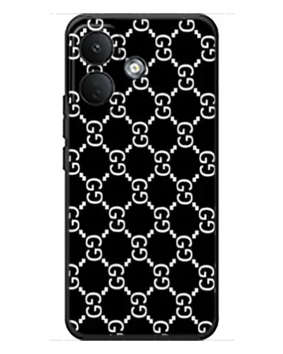 Чехол для Xiaomi Poco X8 с картинкой «Gucci — сетчатый паттерн» Чехол для Xiaomi Poco X8 с картинкой «Gucci — сетчатый паттерн»