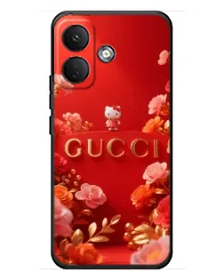 Чохол для Xiaomi Poco X8 з картинкою «Gucci — золотий сад»