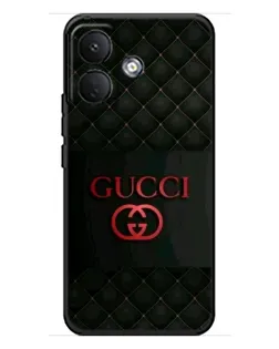 Чохол для Xiaomi Poco X8 з картинкою «Gucci — стьобаний чорний»