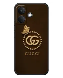 Чохол для Xiaomi Poco X8 з картинкою «Gucci — золотий метелик»