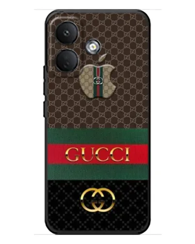 Чехол для Xiaomi Poco X8 с картинкой «Gucci — брендированный десерт» Чехол для Xiaomi Poco X8 с картинкой «Gucci — брендированный десерт»