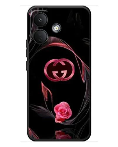 Чехол для Xiaomi Poco X8 с картинкой «Gucci — неоновая роза» Чехол для Xiaomi Poco X8 с картинкой «Gucci — неоновая роза»