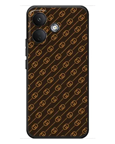 Чехол для Xiaomi Poco X8 с картинкой «Gucci — золотые диагонали» Чехол для Xiaomi Poco X8 с картинкой «Gucci — золотые диагонали»