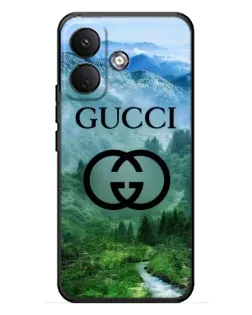Чохол для Xiaomi Poco X8 з картинкою «Gucci — гірський пейзаж»