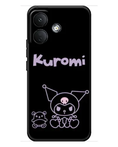 Чехол для Xiaomi Poco X8 с картинкой «Kuromi — черный минимализм» Чехол для Xiaomi Poco X8 с картинкой «Kuromi — черный минимализм»