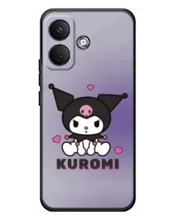 Чохол для Xiaomi Poco X8 з картинкою «Kuromi — фіолетовий арт»