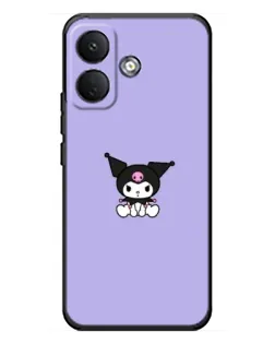 Чохол для Xiaomi Poco X8 з картинкою «Kuromi — фіолетовий мінімалізм»