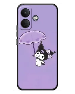 Чохол для Xiaomi Poco X8 з картинкою «Kuromi з парасолькою»