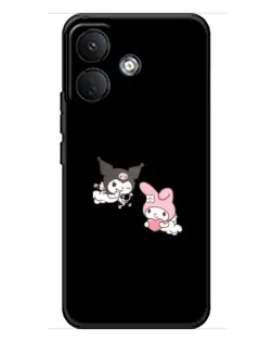 Чохол для Xiaomi Poco X8 з картинкою «My Melody та Kuromi»