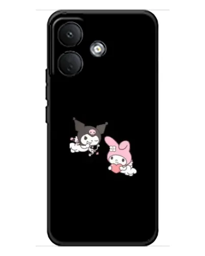 Чехол для Xiaomi Poco X8 с картинкой «My Melody и Kuromi» Чехол для Xiaomi Poco X8 с картинкой «My Melody и Kuromi»
