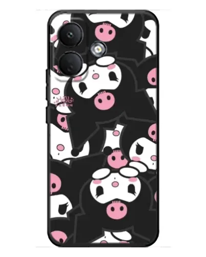 Чехол для Xiaomi Poco X8 с картинкой «Паттерн голов Куроми» Чехол для Xiaomi Poco X8 с картинкой «Паттерн голов Куроми»