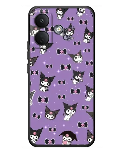 Чехол для Xiaomi Poco X8 с картинкой «Kuromi — паттерн» Чехол для Xiaomi Poco X8 с картинкой «Kuromi — паттерн»