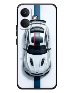 Чохол для Xiaomi Poco X8 з картинкою «Вид зверху — BMW M»