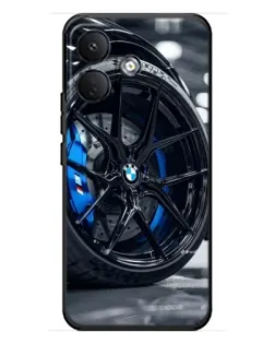 Чохол для Xiaomi Poco X8 з картинкою «Колесо BMW зблизька»