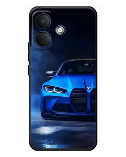 Чехол для Xiaomi Poco X8 с картинкой «Голубая BMW M4» Чехол для Xiaomi Poco X8 с картинкой «Голубая BMW M4»