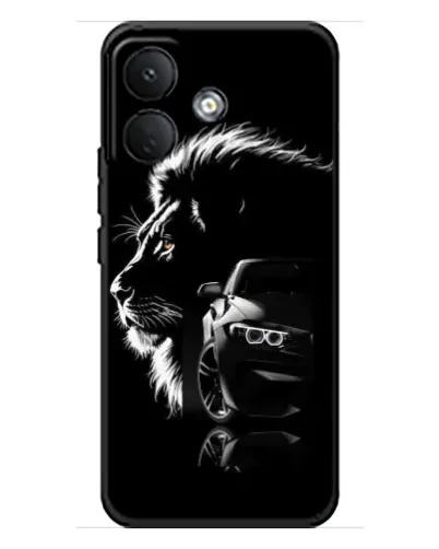 Чехол для Xiaomi Poco X8 с картинкой «BMW и лев» Чехол для Xiaomi Poco X8 с картинкой «BMW и лев»
