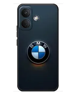 Чохол для Xiaomi Poco X8 з картинкою «Логотип BMW — мінімалізм»