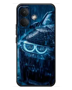 Чохол для Xiaomi Poco X8 з картинкою «BMW під дощем»