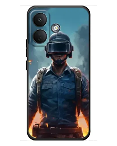 Чехол для Xiaomi Poco X8 с картинкой «PUBG — реалистичный герой» Чехол для Xiaomi Poco X8 с картинкой «PUBG — реалистичный герой»
