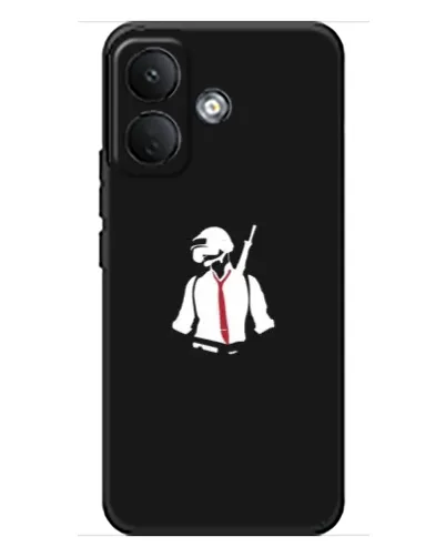 Чехол для Xiaomi Poco X8 с картинкой «PUBG — силуэт воина» Чехол для Xiaomi Poco X8 с картинкой «PUBG — силуэт воина»
