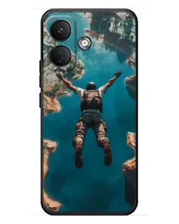 Чохол для Xiaomi Poco X8 з картинкою «PUBG — вільне падіння»