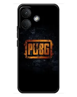 Чохол для Xiaomi Poco X8 з картинкою «PUBG — золотий логотип»