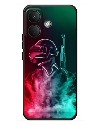 Чехол для Xiaomi Poco X8 с картинкой «PUBG — огненный воин» Чехол для Xiaomi Poco X8 с картинкой «PUBG — огненный воин»