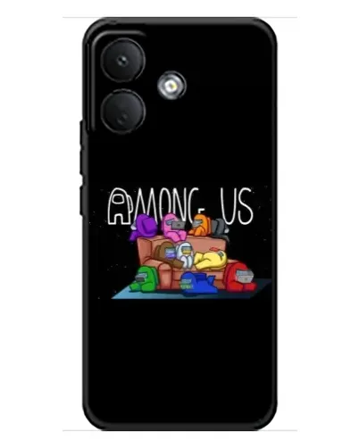 Чехол для Xiaomi Poco X8 с картинкой «Логотип Among Us» Чехол для Xiaomi Poco X8 с картинкой «Логотип Among Us»