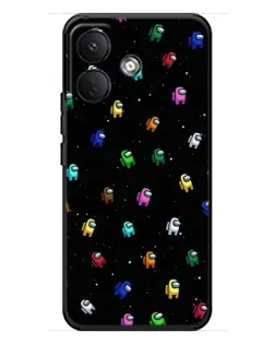 Чехол для Xiaomi Poco X8 с картинкой «Экипаж Among Us» Чехол для Xiaomi Poco X8 с картинкой «Экипаж Among Us»