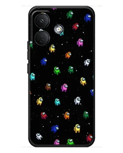 Чехол для Xiaomi Poco X8 с картинкой «Экипаж Among Us» Чехол для Xiaomi Poco X8 с картинкой «Экипаж Among Us»