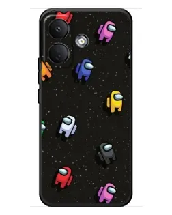 Чехол для Xiaomi Poco X8 с картинкой «Космический паттерн Among Us» Чехол для Xiaomi Poco X8 с картинкой «Космический паттерн Among Us»