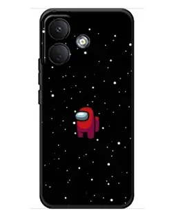 Чехол для Xiaomi Poco X8 с картинкой «Красный Among Us» Чехол для Xiaomi Poco X8 с картинкой «Красный Among Us»