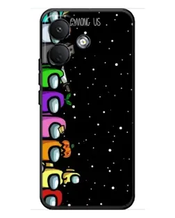 Чехол для Xiaomi Poco X8 с картинкой «Команда Among Us» Чехол для Xiaomi Poco X8 с картинкой «Команда Among Us»