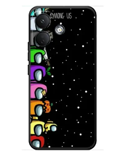 Чехол для Xiaomi Poco X8 с картинкой «Команда Among Us» Чехол для Xiaomi Poco X8 с картинкой «Команда Among Us»