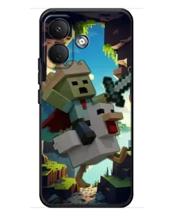 Чохол для Xiaomi Poco X8 з картинкою «Стів та гусь»
