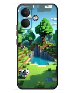 Чохол для Xiaomi Poco X8 з картинкою «Minecraft літній день»